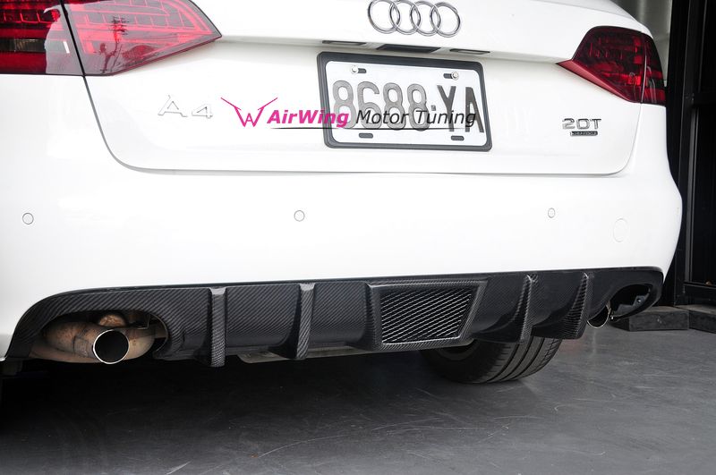 Audi A4 - Airwing Carbon Diffuser 02